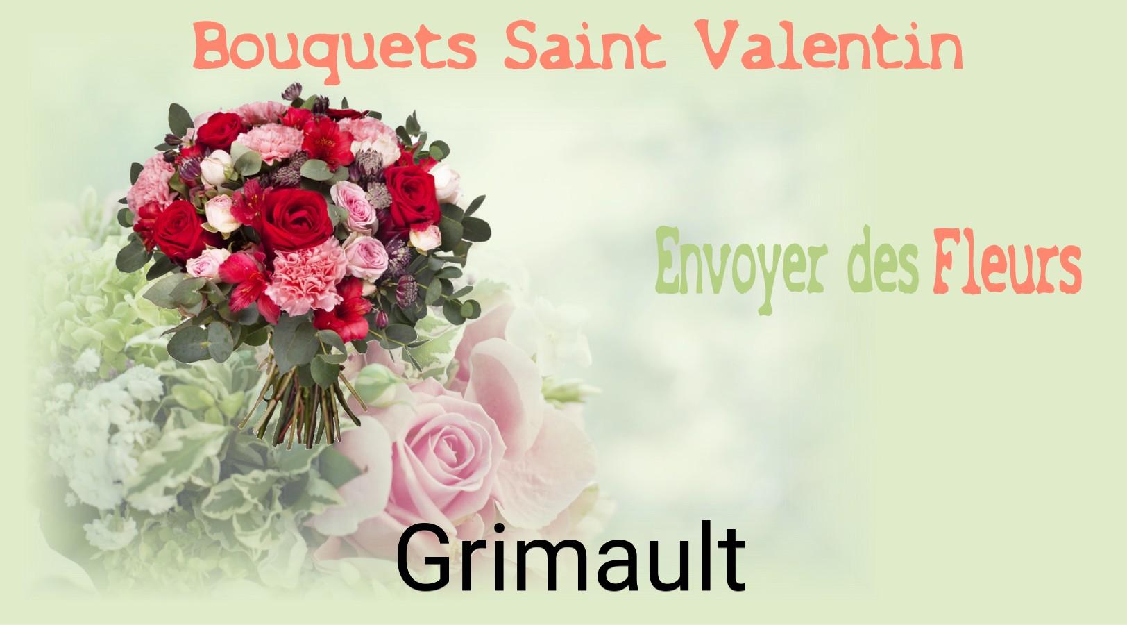 Roses de Saint-Valentin livrées à Grimault